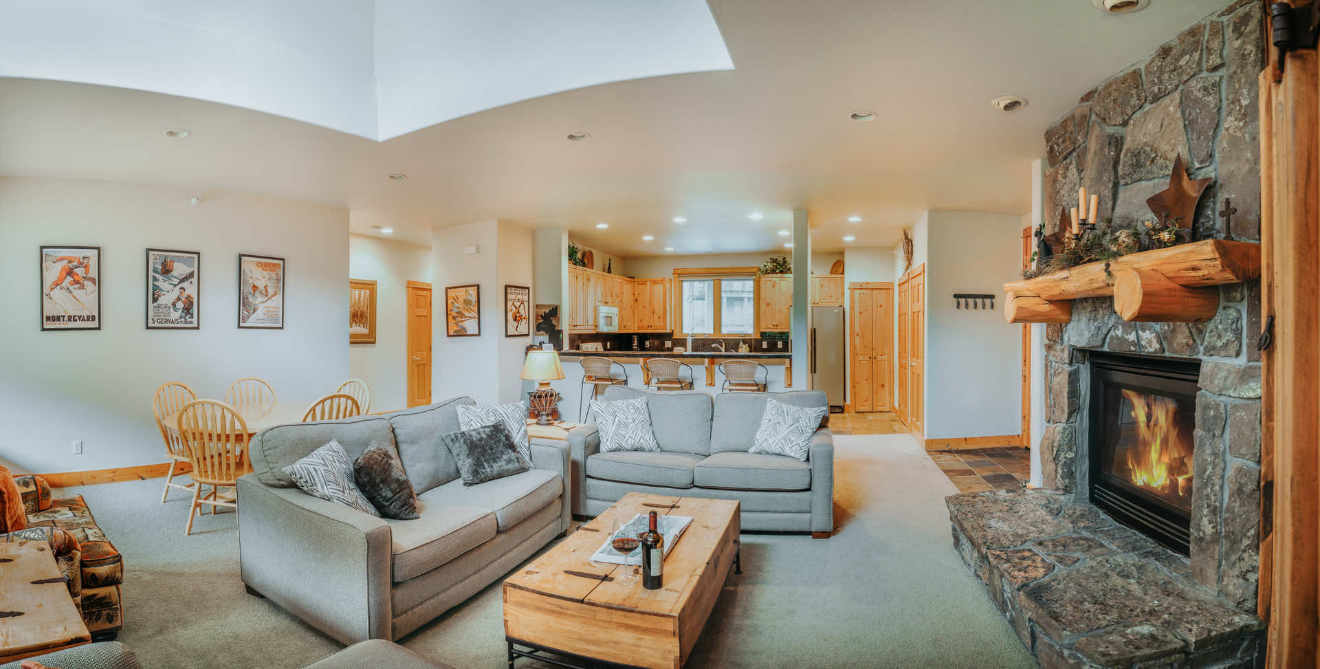 Lone Moose Condominium 210A | living room