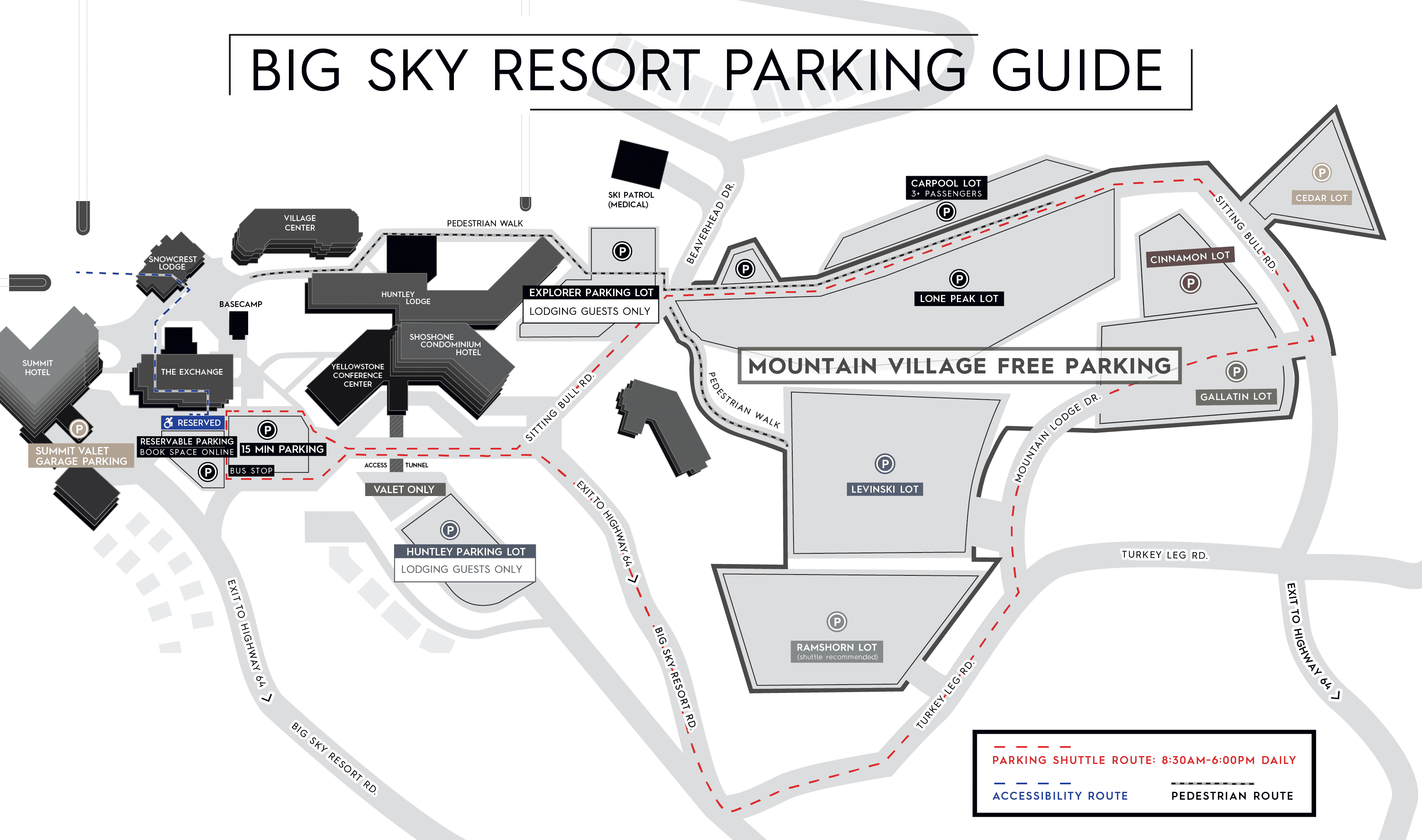 Parking Lot Map